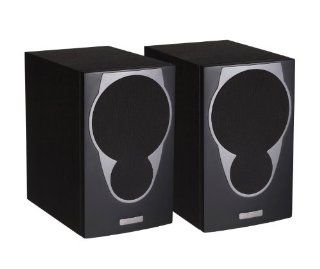 Mission Audio MX 1 BLK 2 Way Reflex Bookshelf Speakers (Black, 2) (Discontinued by Manufacturer): Electronics