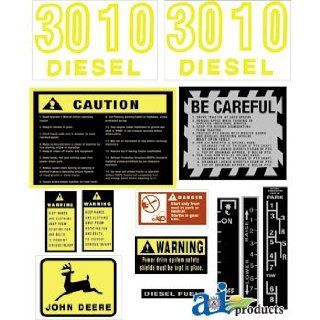 A & I Products Hood Decal Replacement for John Deere Part Number JD411S: Industrial & Scientific