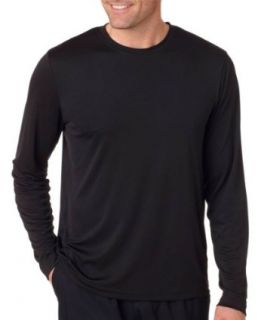 Hanes Men's 4 oz Cool Dri Long Sleeve Performance T Shirt # 482L: Clothing