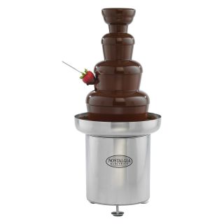 Nostalgia Electrics CFF552 Commercial Stainless Steel Chocolate Fondue Fountain   Chocolate Fountains