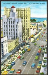 McCrory's Wilson Chase Central Ave St Pete postcard 50s: Entertainment Collectibles