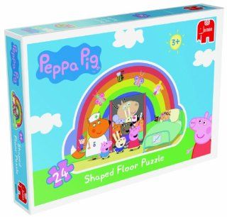 Peppa Pig Giant Rocket Floor Puzzle 24 pieces: Toys & Games