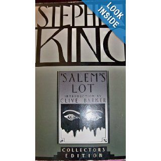 Salem's Lot: Collectors Edition (Collectors' Editions): Stephen King, Clive Barker: 9780452267213: Books