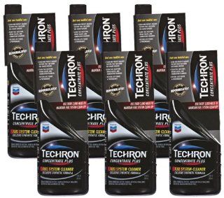 Chevron Techron Fuel System Cleaner 6 Pack (20 oz.): Automotive