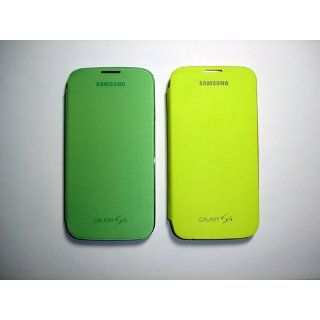 Samsung Galaxy S4 Flip Cover Folio Case (Green): Cell Phones & Accessories