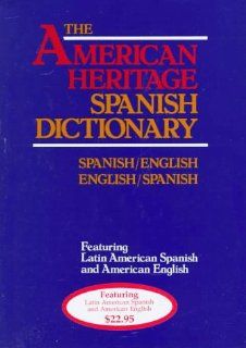 The American Heritage Spanish English Dictionary: Spanish English and English Spanish (Spanish Edition): Editors of The American Heritage Dictionaries: 9780395324295: Books