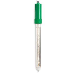 Hanna Instruments HI3618D Glass ORP Combination Electrode with Ceramic Junction and DIN Connector, 1m Cable: Science Lab Electrochemistry Accessories: Industrial & Scientific