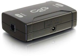 C2G / Cables to Go 40019 Optical to Coaxial Digital Audio Converter (Black): Electronics