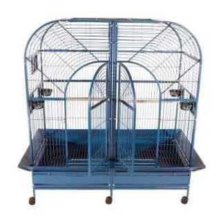 A and E Double Macaw Bird Cage Black : Birdcages : Pet Supplies