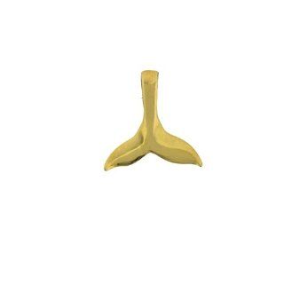 14K Gold Charm Pendant 1.1 Grams Nautical> Whales, Whale Tails855 Necklace: Jewelry