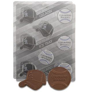 MLB Colorado Rockies Candy Mold (Pack of 2): Sports & Outdoors