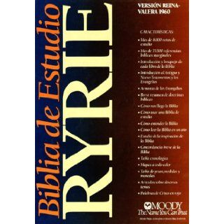 Ryrie Study Bible Black Regular (Ryrie study Bible expanded edition) (Spanish Edition) Charles Ryrie 9780802475923 Books
