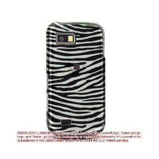 Silver Zebra Stripe Hard Cover Case for Samsung Behold II 2 SGH T939: Cell Phones & Accessories