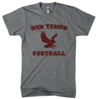 Bon Temps Football T Shirt Cool Vintage Foot Ball Shirt: Clothing