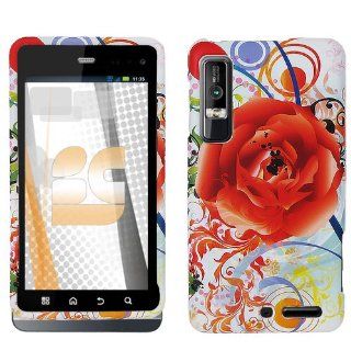 Red Rose Autumn Protector Case for Motorola DROID 3 XT862: Cell Phones & Accessories