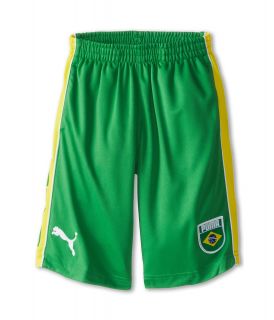 Puma Kids Brasil Short Boys Shorts (Green)