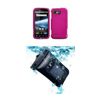 MOTOROLA MB865 (Atrix 2) Solid Hot Pink Cell Phone Case Protector Cover (free ESD Shield Bag): Cell Phones & Accessories