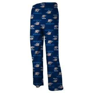 Adidas Youth Oklahoma City Thunder TC Printed Pants Blue : Sports Fan Pants : Clothing