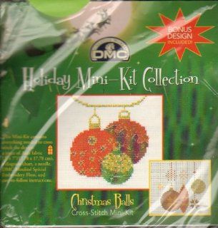 Holiday Mini Kit Collection Christmas Balls (Cross Stitch)