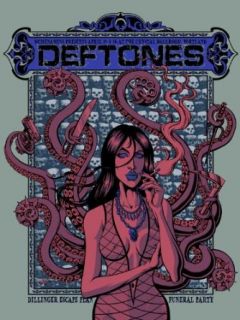 Deftones Portland 'cold chillin' variant: Justin Hampton, Deftones: Entertainment Collectibles