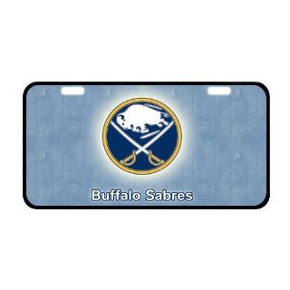 NHL Buffalo Sabres Metal License Plate Frame LP 871 : Sports Fan License Plate Frames : Sports & Outdoors