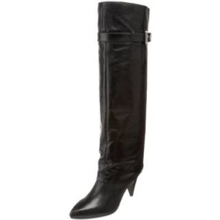 MICHAEL Michael Kors Women's Greenwich Boot Hooded Tall Boot,Black,6.5 M US: Shoes