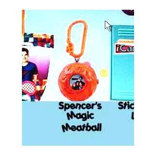 McDonald's Happy Meal Nickelodeon iCarly Spencer's Magic Meatball Keychain Toy #3: Toys & Games