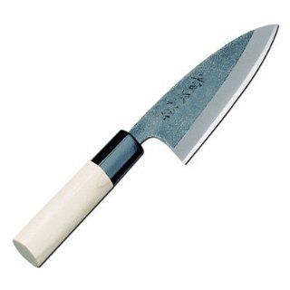 Tojiro Shirogami Steel Mini Light Deba Horse Mackerel Off Knife 105mm (F 897): Kitchen & Dining