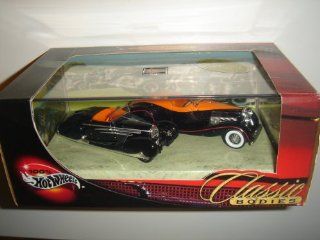 2004 100% Hot Wheels Preferred Classic Bodies Type 57C Bugatti Cabriolet & 1932/JS Duesenberg 2 Car Box Set: Toys & Games