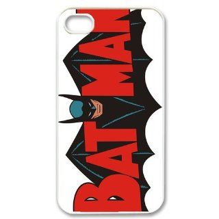 Custom Batman Logo Cover Case for iPhone 4 4s LS4 906 Cell Phones & Accessories