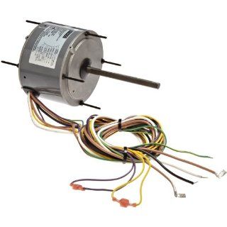 Fasco D906 5.6" Frame Totally Enclosed Permanent Split Capacitor Condenser Fan Motor with Sleeve Bearing, 1/5HP, 1075rpm, 208 230V, 60Hz, 1.2 amps, 4" Motor Length: Electronic Component Motors: Industrial & Scientific