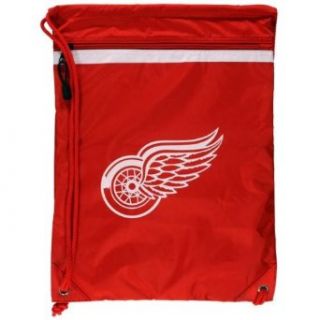 Detroit Red Wings   Logo Nylon Backsack: Clothing