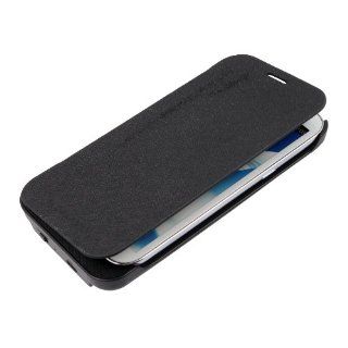 Black 3600mAh Extended Backup Battery Flip Case for Samsung Galaxy Note 2 N7100: Electronics