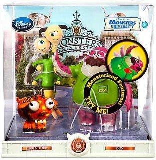 Disney / Pixar MONSTERS UNIVERSITY Exclusive 6 Inch Action Figure 2 Pack Terri & Terry and Don: Toys & Games