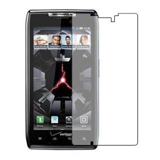 6 IN 1 PACK CLEAR LCD SCREEN PROTECTORS FOR MOTOROLA RAZR XT910 DROID   3 LAYER ANTI SCRATCH PHONE DISPLAY SAVERS: Cell Phones & Accessories