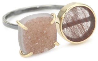 Melissa Joy Manning Multi Stone Limited Edition Ring, Size 7: Jewelry