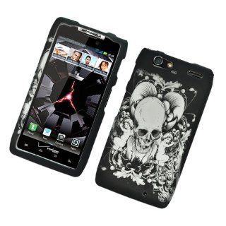 Eagle Cell PIMOTXT913R2D101 Stylish Hard Snap On Protective Case for Motorola Droid Razr Maxx XT913   Retail Packaging   Skull with Angel: Cell Phones & Accessories