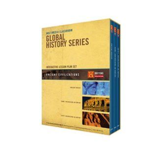 The History Channel   Multimedia Classroom Global History Series : Ancient Greece , Rome: Engineering an Empire , Egypt: Engineering an Empire   Ancient Civilzations Lesson Plan Set   6 Disc Set   3 Dvd's & 3 Cd roms: Movies & TV