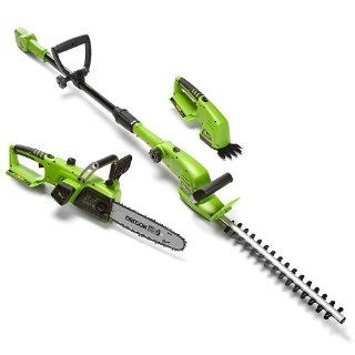 Chameleon Trimming Package 18 Volt Cordless Lithium Ion Multi Tool System LG09200 11 by SunZi PRODUCTS INC.   Power Hedge Trimmers  