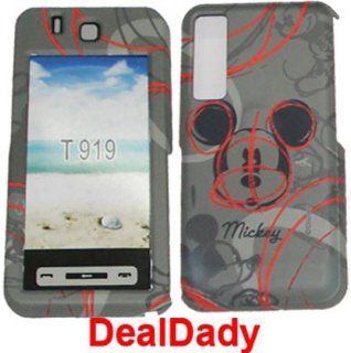 Samsung BEHOLD T919   Disney Officially Licensed Hard Case/Cover/Faceplate/snap On/Housing featuring   Mickey Mouse   Gray: Cell Phones & Accessories