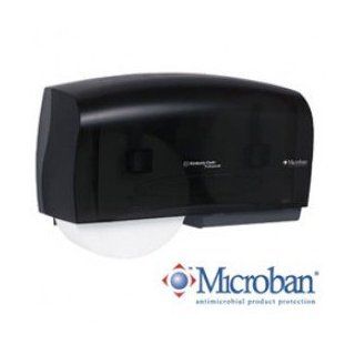 Kimberly Clark 09608 Kc Professional Coreless Jrt Twin Bath Tissue Dispenser   Smoke: Health & Personal Care