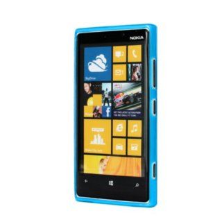 Generic Gel Rubber TPU Flexible Slim Case Skin Soft Cover for Lumia 920 Blue: Cell Phones & Accessories