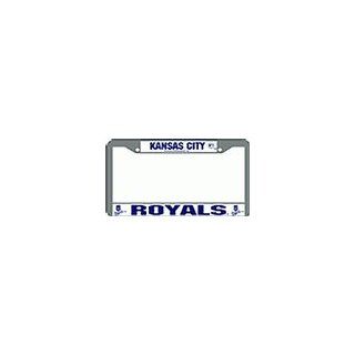 Kansas City Royals Chrome License Plate Frame : Sports Fan License Plate Frames : Sports & Outdoors