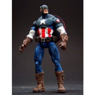 Marvel Legends Series 8 Ultimate Classic Captain America Variant Action Figure: Toys & Games