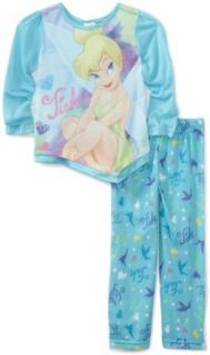 Tinkerbell Girls Cool Tink Pajama Set, Multi, 4: Clothing