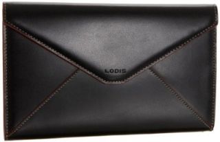 Lodis Women's Audrey 907Au Blk01 Laptop Bag, Black, One Size: Clutch Handbags: Shoes