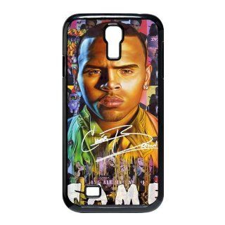 Custom Chris Brown Cover Case for Samsung Galaxy S4 I9500 S4 928 Cell Phones & Accessories