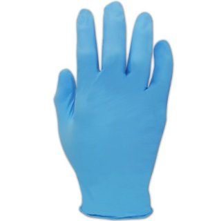 Magid T9330 EconoWear Ultra High Modulus Nitrile Glove, Disposable, Powder Free, 6 mil Thickness, 9 1/2" Length, Extra Large, Blue (Case of 100): Work Gloves: Industrial & Scientific