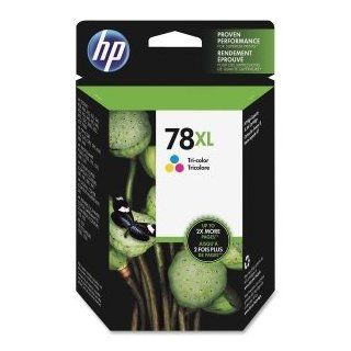 HP 78XL Tri Color Ink Cartridge. 78XL COLOR INKJET CARTRIDGE DESKJET 920 930 932 NAM I SUPL. Cyan, Magenta, Yellow   Inkjet   1200 Page: Office Products