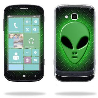 MightySkins Protective Skin Decal Cover for Samsung ATIV Odyssey SCH I930 Cell Phone Verizon Sticker Skins Alien Invasion: Cell Phones & Accessories